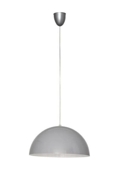 Mylights  Modern  Gri  Içi Beyaz Metal Sarkit Avize 40 Cm