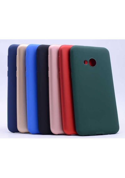 Htc U Play Kılıf Zore Premier Silikon Kapak Gold