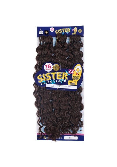Afro Dalgası / Koyu Kahve 33 - Elwm-462578 Çok Renkli