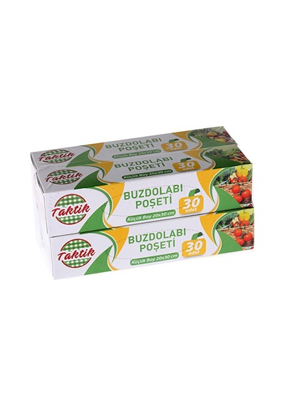 4 Adet Taktik Buzdolabı Poşeti Küçük Boy 20 30 Cm 4 Lü