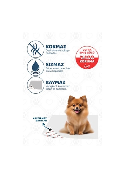 Supravet Köpek Çiş Eğitim Pedi 60x90 Cm 10'lu