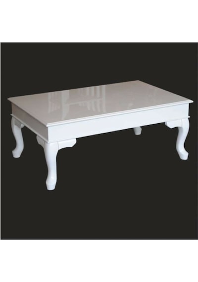 Orta Sehpa LÜKENS ASLAN Model Ahşap Kayın Ayak Mdf Tabla Parlak beyaz Lake boya El Yapım Orta Sehpa LÜKENS ASLAN Model Ahşap Kayın Ayak Mdf Tabla Parlak beyaz Lake boya El Yapım