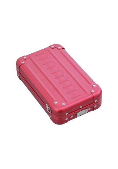 Aleon Mini Bag 19 Cm Alüminyum Omuz Çantası, Hafif, Şık, Unisex Günlük Çanta Pembe