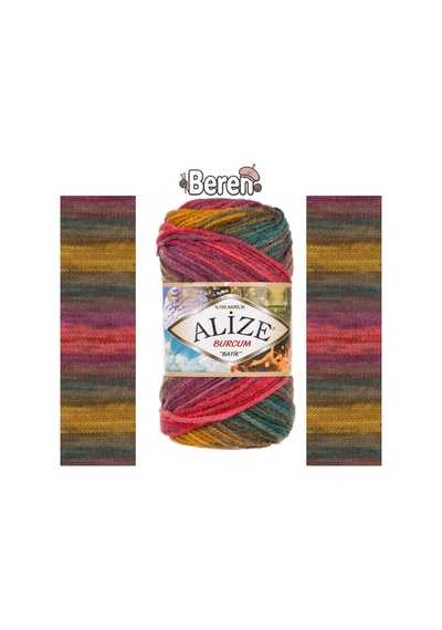 Burcum Batik 3368 -5 Adet Örgü Ipi El Örgü Iplikleri Yelek Hırka Ipi Atkı Kazak Ipliği