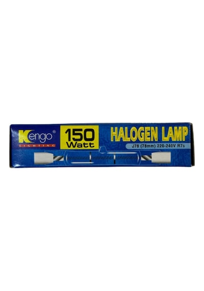 Kengo 150w Sarı Işık R7s Duylu Dim Edilebilir Çubuk Halojen Ampul, 78mm, 2 Adet