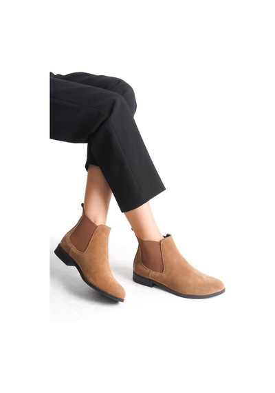Mubiano Hakiki Deri Collection Kadın Lastik Detaylı Kısa Süet Bot&bootie Taba - Mcsdt036 - Tb Taba Mubiano Hakiki Deri Collection Kadın Lastik Detaylı Kısa Süet Bot&bootie Taba - Mcsdt036 - Tb Taba