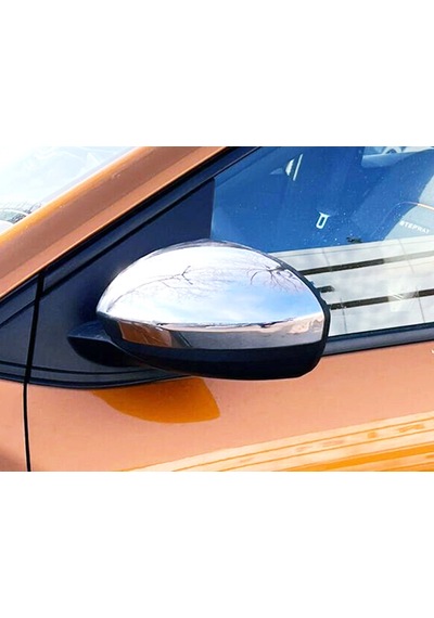 Renault Clio 5 Krom Ayna Kapağı 2 Prç P.çelik 2019 Ve Üzeri