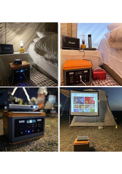 Taşınabilir Güç Kaynağı Acil Durum Kamp Doğa Tekne Batarya Wireless Şarj Ve Aydınlatma Güç Ünitesi