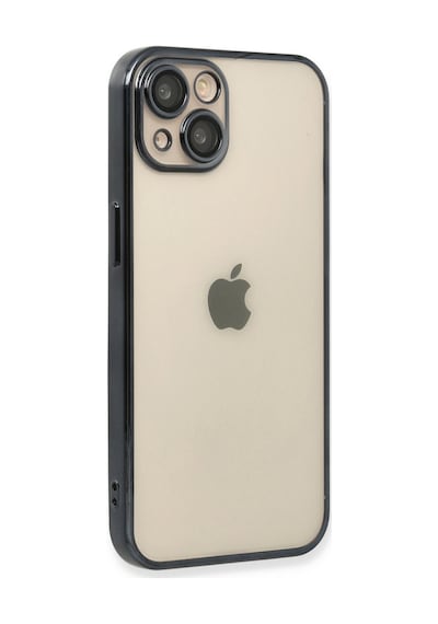 İphone 13 Kılıf Razer Lensli Silikon - Siyah