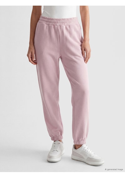 LC Waikiki Lc Waıkıkı Lila Beli Lastikli Kadın Jogger Eşofman Altı