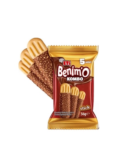 Eti Benimo Kombo Stick Bisküvi 56 Gr 18 Adet