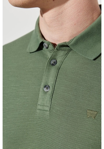 Wrangler Erkek Polo T Shirt W231325801 Haki