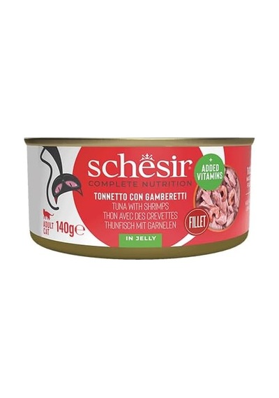 Jelly Ton Balıklı Ve Karidesli Yetişkin Kedi Konservesi 140 Gr 8'li Paket