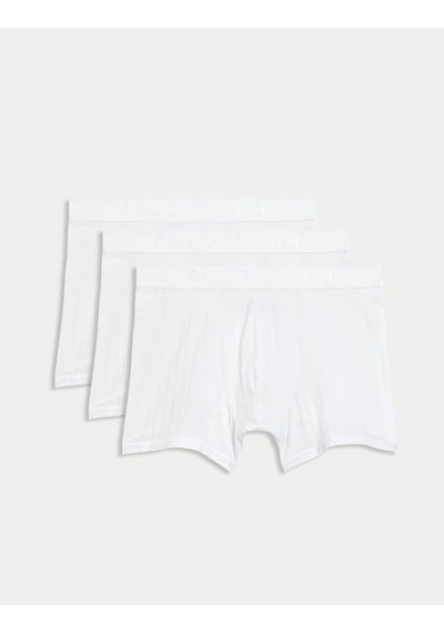 Marks & Spencer 3'lü Supima Trunk Seti T14005318a Beyaz
