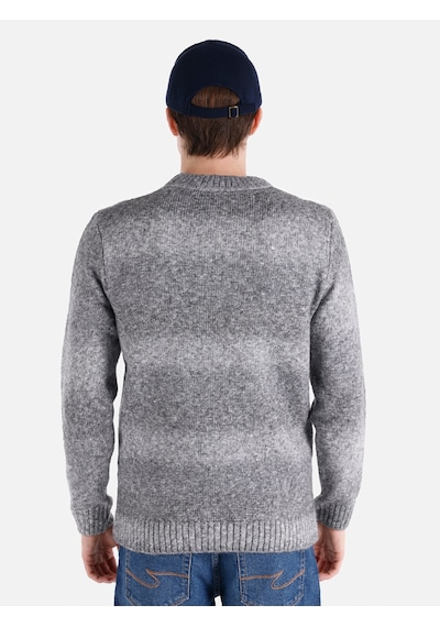 Colin's Colins Regular Fit Gri Erkek Kazak Cl1065733 Gri
