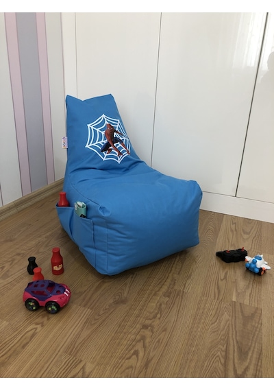 Armutland Spıderman Çocuk Armut Puf Koltuğu ( 1-8 Yaş )