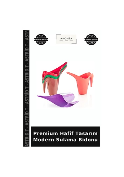 Premium Hafif Tasarım Modern Sulama Bidonu