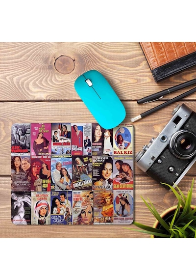 Türk Sinema Afişleri 1 Baskılı Mousepad Mouse Pad