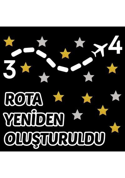 Rota Yeniden Oluştuldu V4 3-4 Okul Panosu Hazır Kesim Figür Seti Tüm Yaşlar