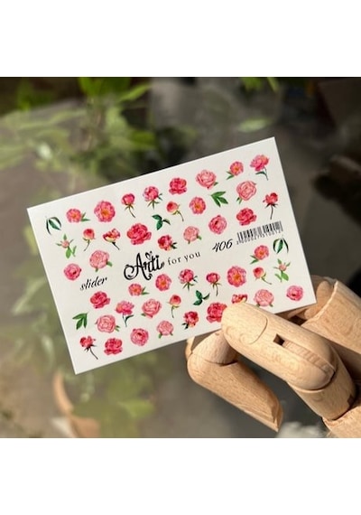 Stiker Arti 406 Beyaz