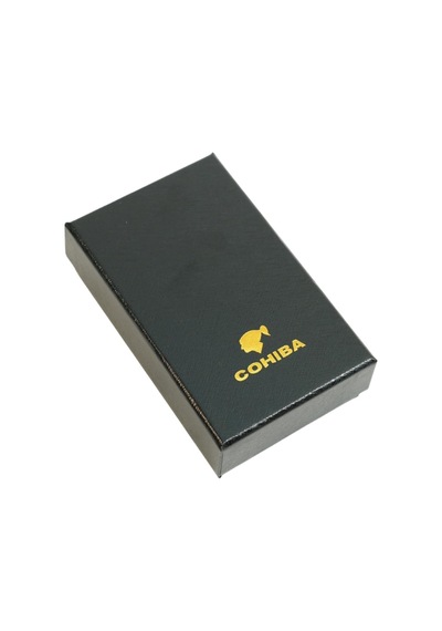 Cohiba Tek Torch Pürmüz Delici İğneli Haki Metal Puro Çakmağı