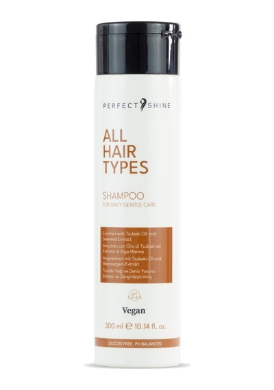 Perfect Shine All Hair Types Tüm Saçlar İçin Kamelya Yağı Ve Yeşil Havyar Özlü Besleyici Şampuan 300ml Tüm Saç Tipleri