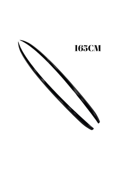 Tavan Çıtası Üniversal Parlak Siyah 165cm 2li Set 19892