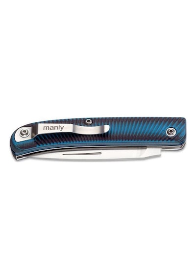 Manly Comrade D2 Black/Blue Kamp Çakı Çok Renkli