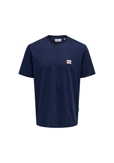 Only & Sons Erkek Onsdawson Regular Fit Kısa Kollu %100 Pamuk T-shirt 22033190 Lacivert Lacivert Only & Sons Erkek Onsdawson Regular Fit Kısa Kollu %100 Pamuk T-shirt 22033190 Lacivert Lacivert