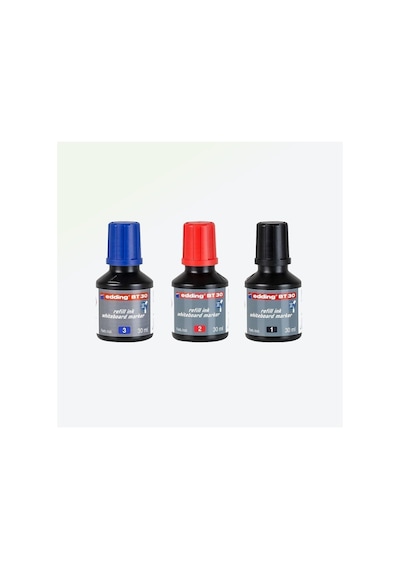 Mürekkep 30 Ml Ebt30 3'lü Set Edding3'lüset Tkm -3'lüset Tek Renk