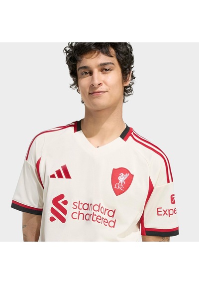Adidas Liverpool Fc 25-26 Deplasman Erkek Beyaz Futbol Forması Jv6487 Beyaz