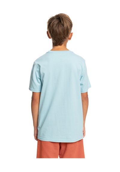 Quiksilver Quıksılver Comp Logo Ss Yth Bgc0 Mavi