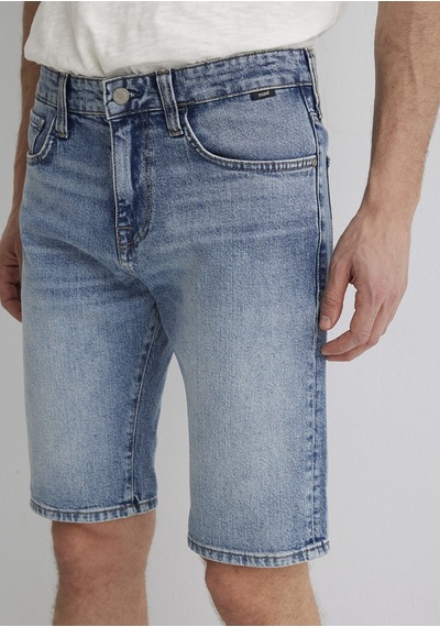 Mavi - Tim Street Gölgeli Indigo Mavisi Jean Şort 0428489643 Mavi
