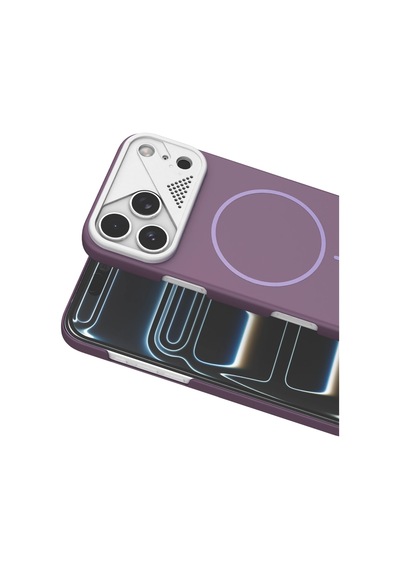 Joko Apple İphone 17 Pro Max Export Magsafe Kapak - Mor - Mor