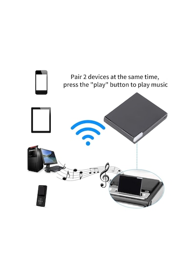 30 Pin Bluetooth Adaptörü, 4 Mbps Ses Alıcısı Bluetooth 5.0 Ile Müzik Alıcısı A2dp V1.2 Telefon Için Kablosuz Ses Adaptörü, Dock Için