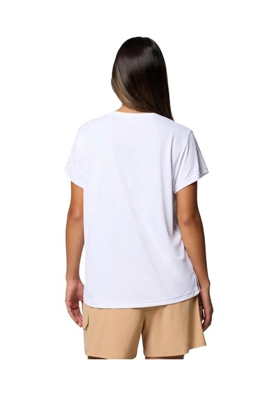 Columbia Bluevista Hill Short Sleeve Crew Kadın Tişört C-colal3349b30100 Beyaz