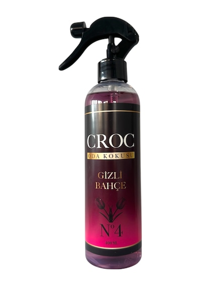 Croc Oda Kokusu No:4 Gizli Bahçe 400ml Sprey Şişe