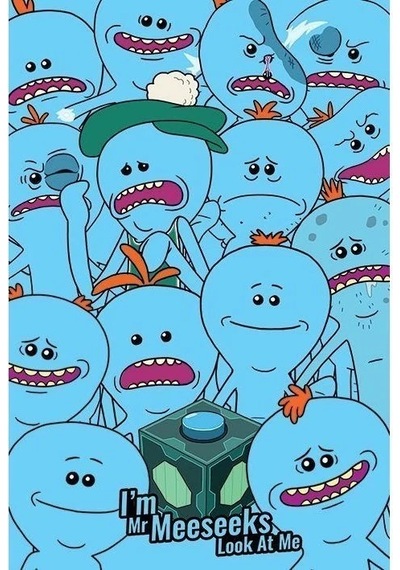 Maxi Poster Rick And Morty Mr Meeseeks
