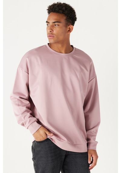 AC&Co / Altınyıldız Classics Erkek Gul Kurusu Oversize Bol Kesim Bisiklet Yaka Düz Sweatshirt Gül Kurusu AC&Co / Altınyıldız Classics Erkek Gul Kurusu Oversize Bol Kesim Bisiklet Yaka Düz Sweatshirt Gül Kurusu