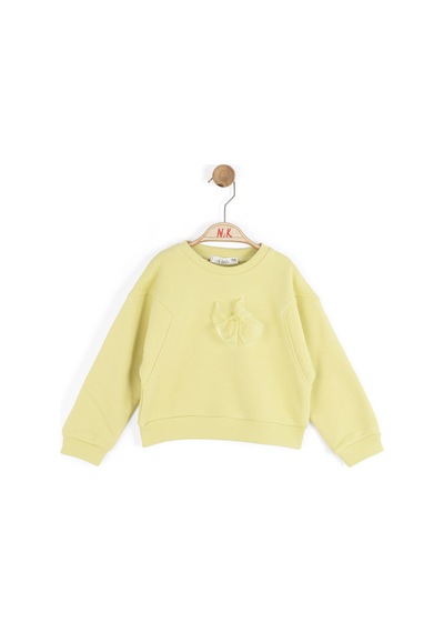 Xo Kids Kız Çocuk Sweatşirt 9 Ay -4 Yaş 39600 Yeşil