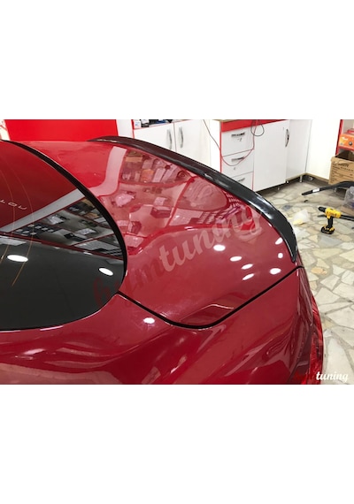 Fiat Egea Sd Spoiler Bagaj Üstü Çıta. Parlak Siyah