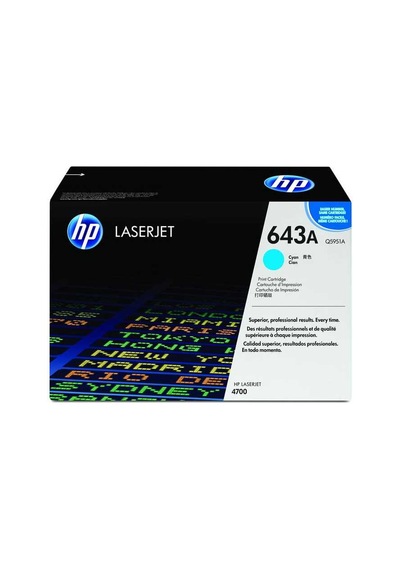 Hp Q5951A (643A) Mavi Toner 4700Dn