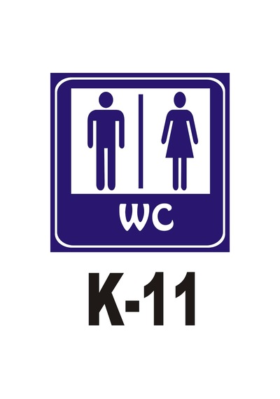 Iş Güvenliği Pvc Dekota Uyarı - Ikaz Levhası Bay Bayan Wc Yazılı (258802194)