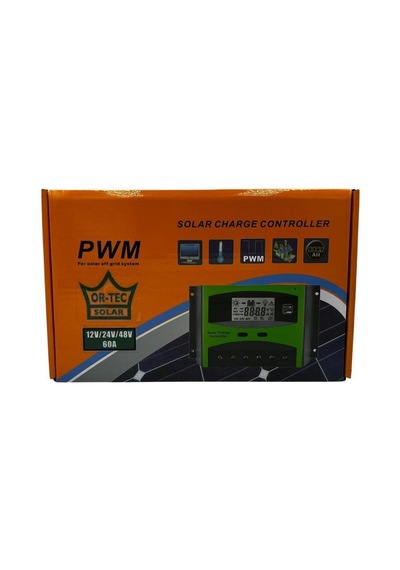 Or-tec Solar 12/24/48v 60a Pwm Şarj Kontrol Cihazı
