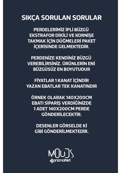 Lacivert Çiçek Desenli Süet Oturma Odası Salon Fon Perde Baskılı Ekstrafor Büzgü Tek Kanat Prd-1021 Çok Renkli