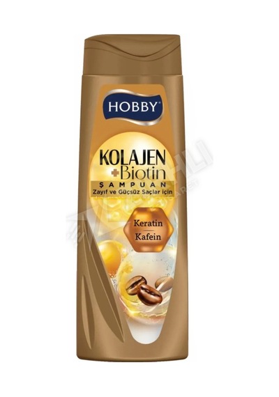 2 Adet Hobby Kolajen Zayıf Ve Güçsüz Saçlar İçin Şampuan 480 Ml