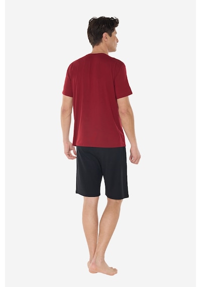 Malabadi Erkek Bordo Bisiklet Yaka Micro Modal Extra Yumuşak Şortlu Pijama Takımı 6031 Malabadi Erkek Bordo Bisiklet Yaka Micro Modal Extra Yumuşak Şortlu Pijama Takımı 6031