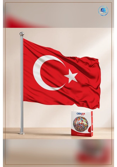 Türk Bayrağı 150x225 Cm Alpaka Kumaş Duvar Dekorasyon Ürünü Tören Diğer