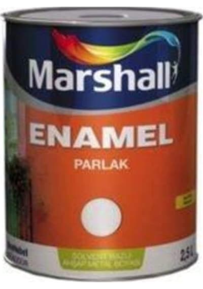 Marshall Enamel Parlak Sentetik Yağlı Boya Açık Kahve 0.75 L