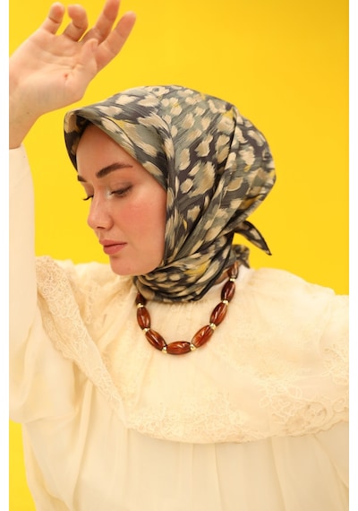 Silk Home Twill İpek Eşarp 11451-27 KOYU YEŞİL
